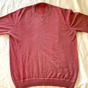 Isaia purple/maroon cashmere sweater (medium Mens size)